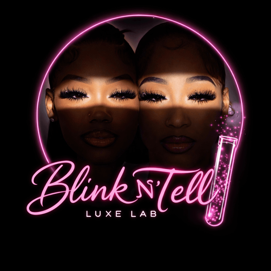Blink N' Tell Luxe Lab logo